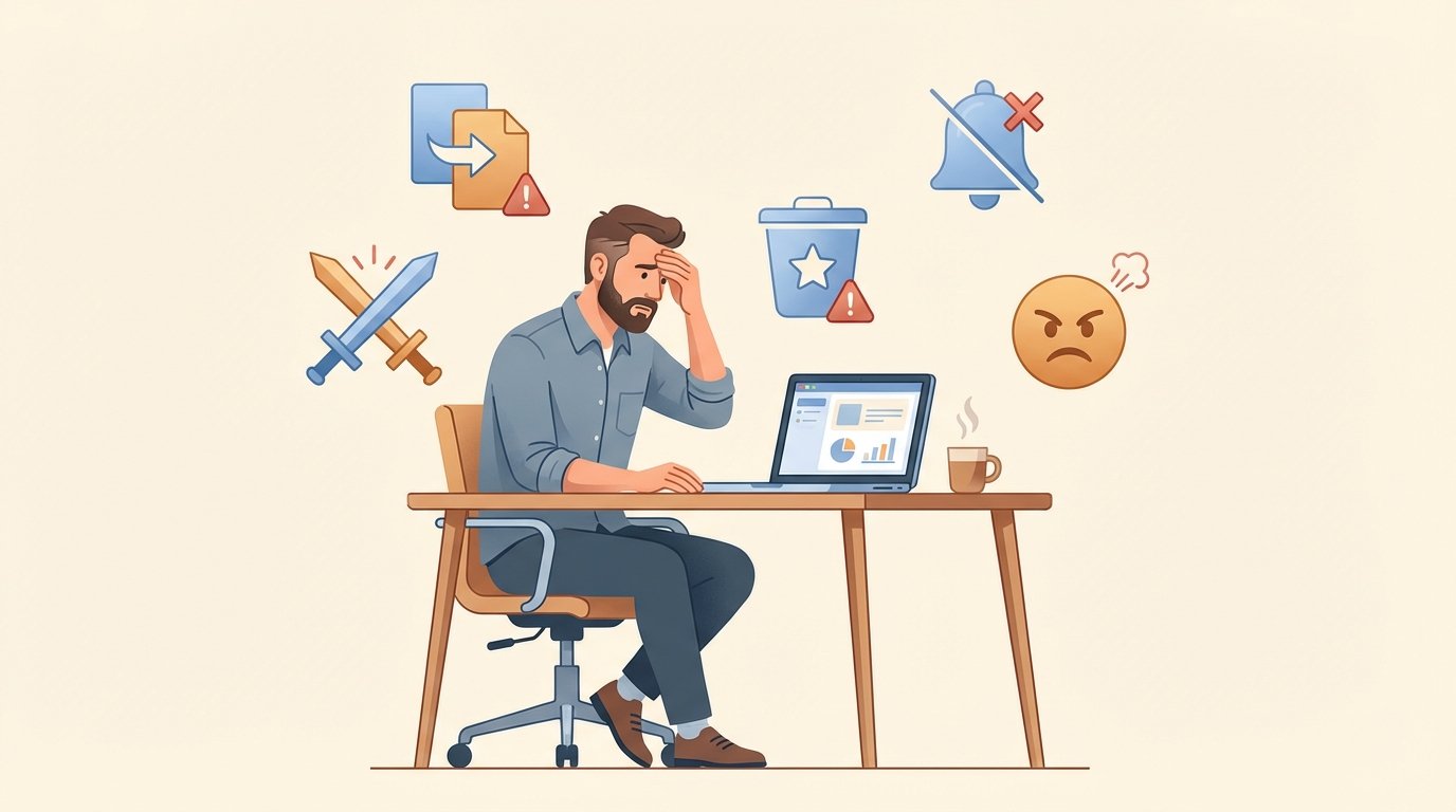 5 фатальных ошибок при ответе на отзывы: шаблоны, споры, игнорирование, агрессия, просьба удалить